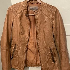 Valerie Stevens Small Brown Leather Jacket